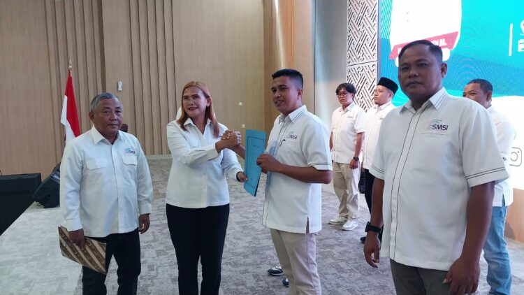 Mantan Ketua PWI Alpian Nakhodai SMSI Kabupaten Batu Bara