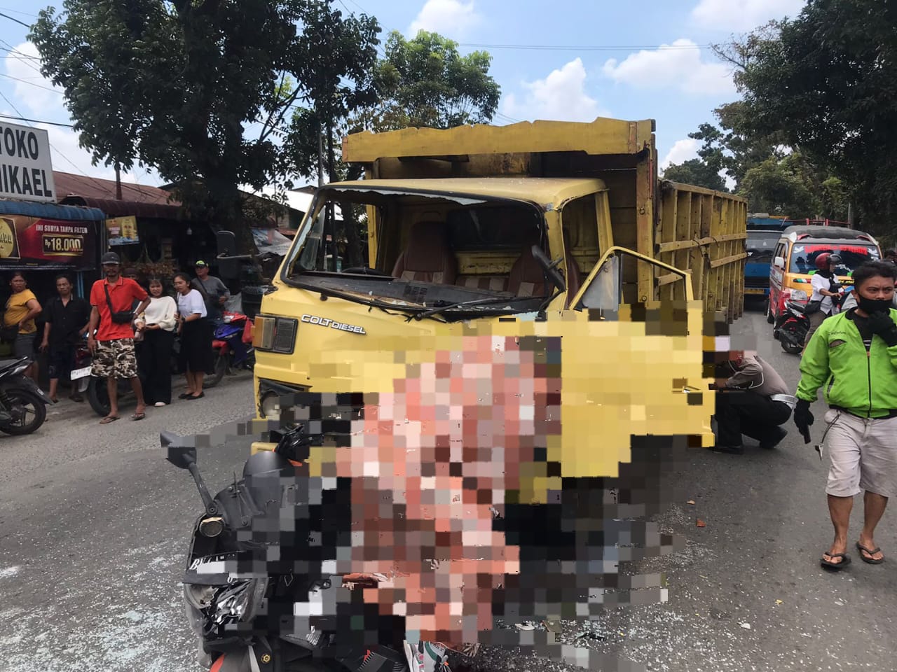 Innalilahi, Pria Asal Medan Tewas Korban Tabrakan Beruntun di Siantar