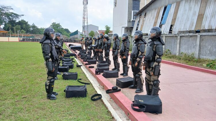 129 Personel Bintara dan Tamtama Remaja Brimob Polda Sumut Ditempa Latihan PHH untuk Tingkatkan Kesiapsiagaan