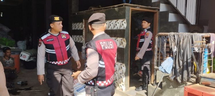 Beri Rasa Aman, Sat Samapta Polres Pematangsiantar Laksanakan KRYD di Jalan Bali