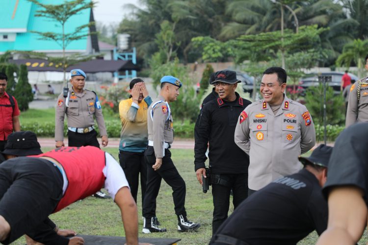 Satuan Brimob Polda Sumut Dipercaya Sebagai Tim Penguji Kesamaptaan Jasmani Penerimaan SIP Angkatan Ke - 54 Tahun 2025