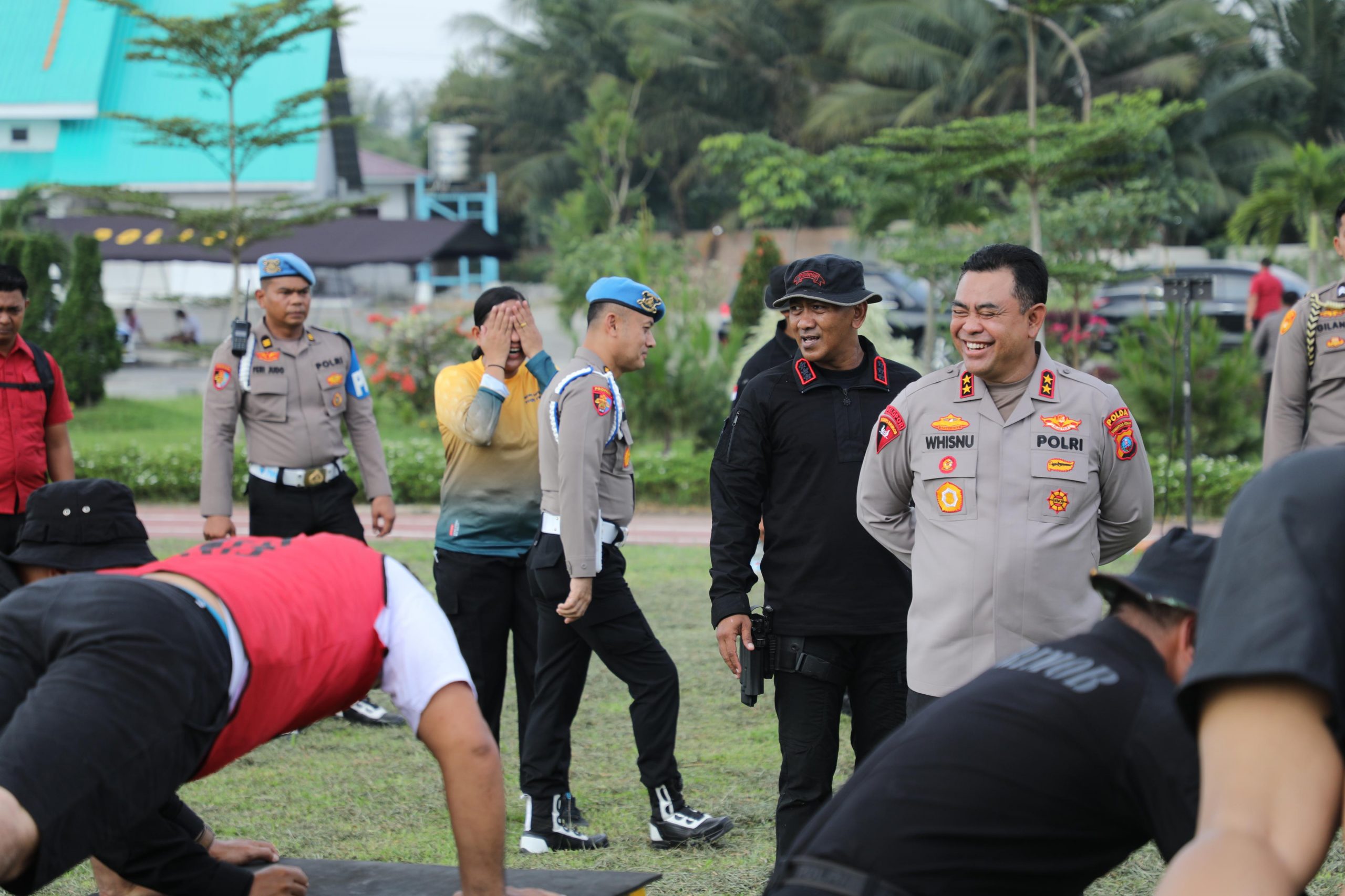 Satuan Brimob Polda Sumut Dipercaya Sebagai Tim Penguji Kesamaptaan Jasmani Penerimaan SIP Angkatan Ke - 54 Tahun 2025