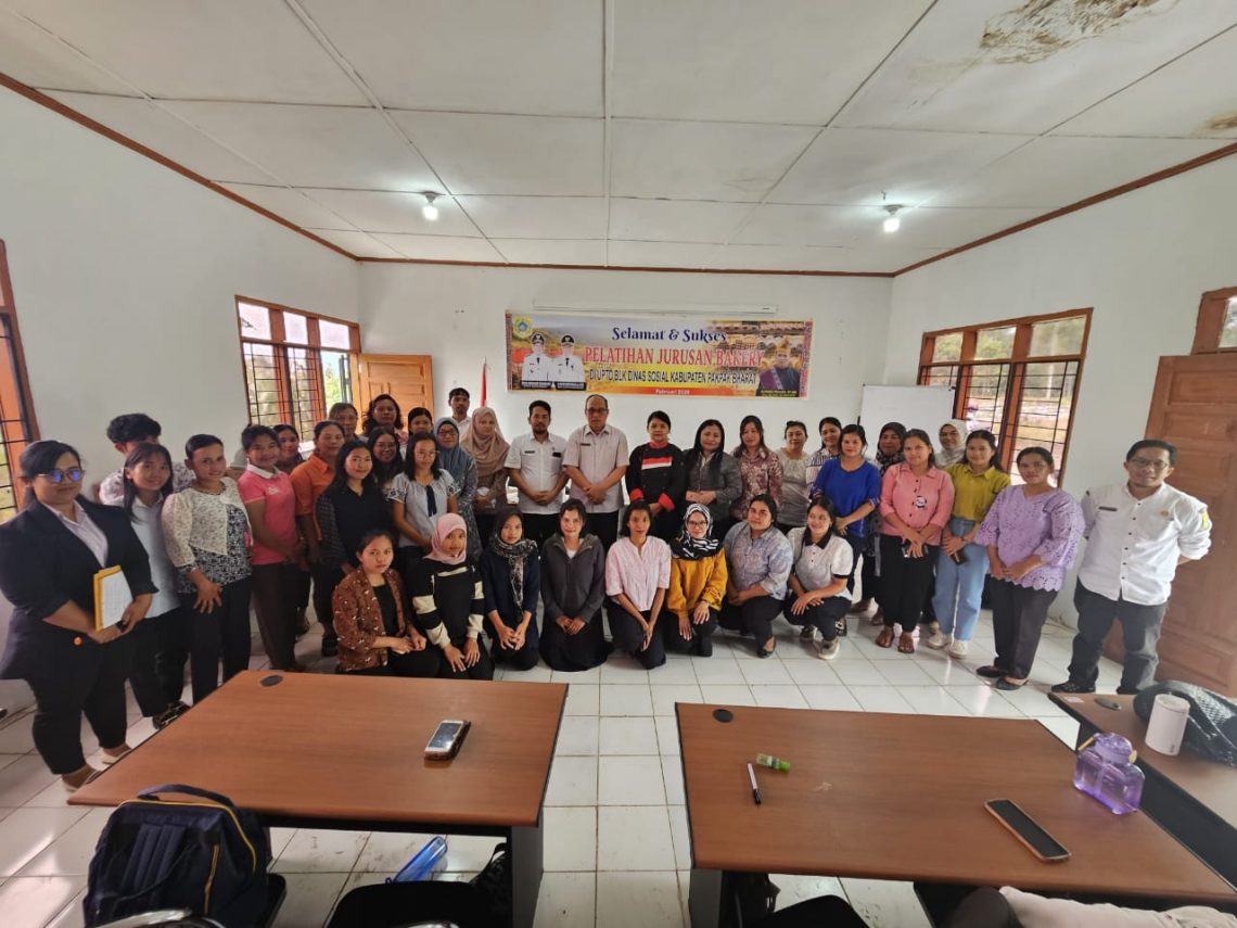 Pemkab Pakpak Bharat Menggelar Pelatihan Berbasis Unit Kompetensi Program Jurusan Bakery Dan Menjahit