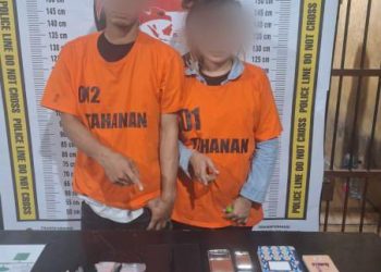 Sepasang Kekasih Pengedar Narkoba Diringkus Sat Narkoba Polres Simalungun, Sabu 71 Gram Disita