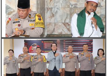 Polres Pematangsiantar Binrohtal Untuk Tingkatkan Keimanan dan Ketaqwaan Personil
