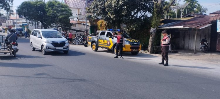 Beri rasa Aman Dan Nyaman, Sat Samapta Polres Pematangsiantar Laksanakan KRYD di Jalan Melanthon Siregar