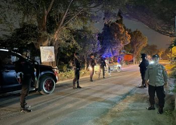 Patroli KRYD Brimob Polda Sumut dan Polrestabes Medan Amankan Kendaraan Pemuda yang Dicurigai di Jam Rawan