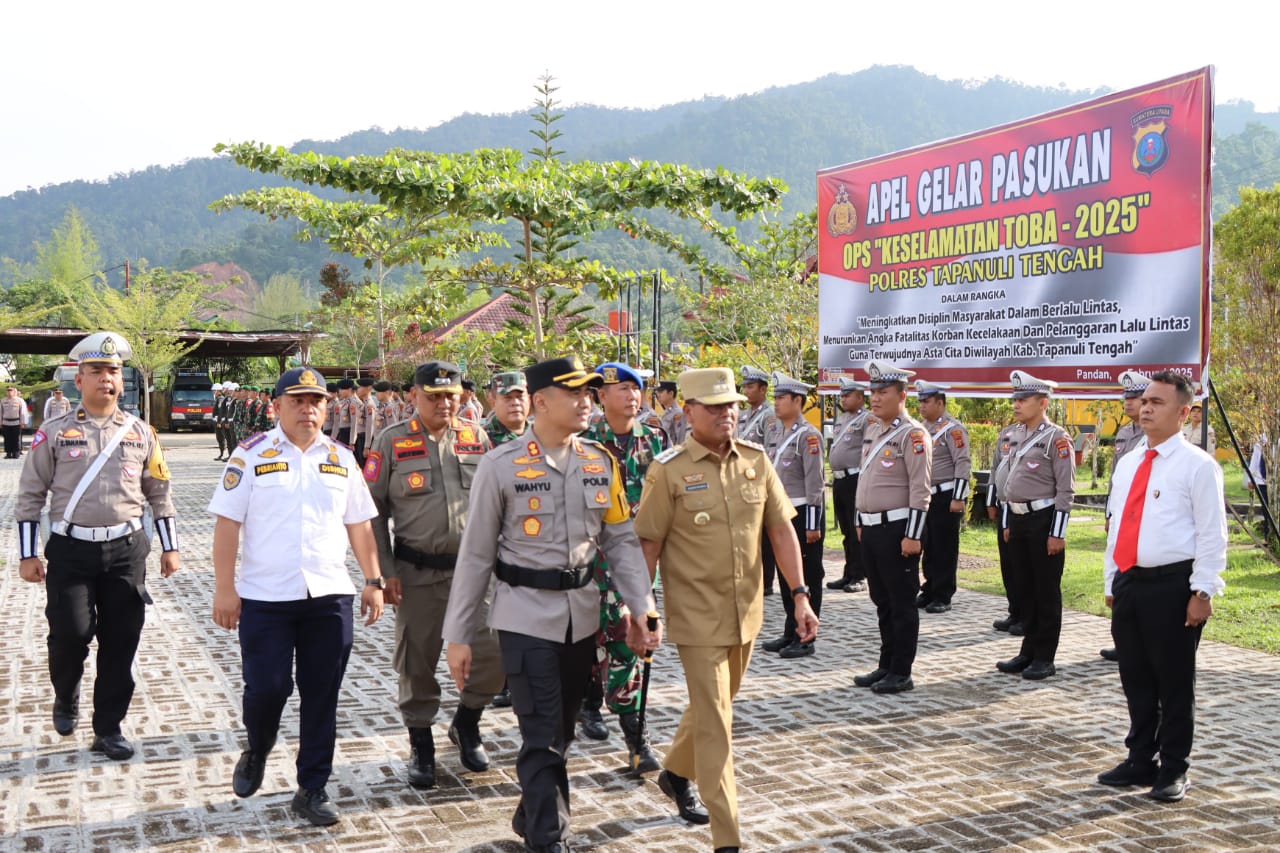 Operasi Keselamatan Toba 2025 Polres Tapteng Siap Digelar Operasi Keselamatan Toba 2025 Polres Tapteng Siap Digelar