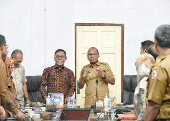 PJ Bupati Tapteng Undang Bupati Dan Wakil Bupati Tapteng Terpilih Di Mild Open Rakorpem
