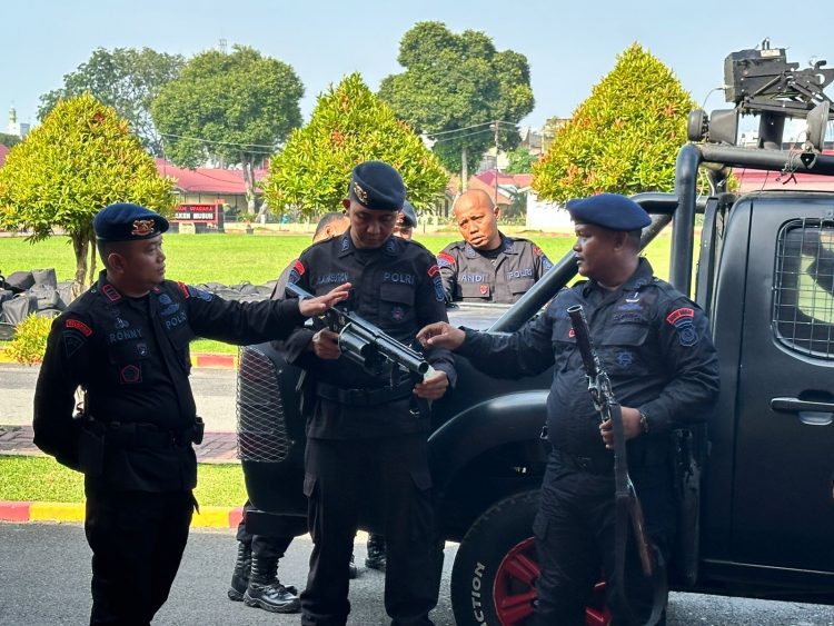 Brimob Polda Sumut Tingkatkan Kesiapan Operasional melalui Latihan Kemampuan Personel