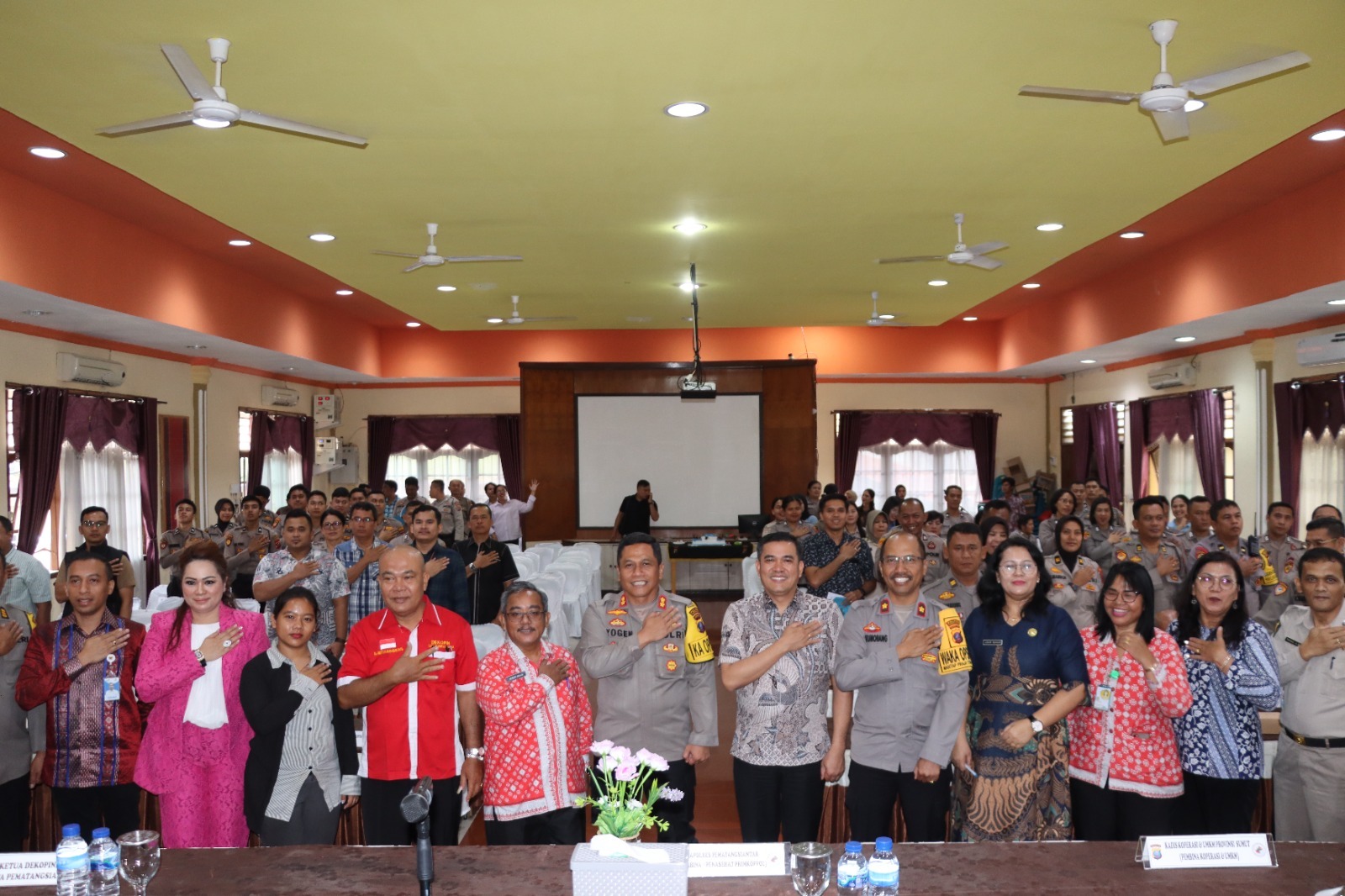 Kapolres Pematang Siantar Buka RAT ke- 5 Koperasi Konsumen Primkoppol Resor Pematangsiantar Tahun Buku 2024