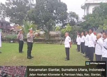 Ops Keselamatan Toba 2025, Kasat Lantas Polres Simalungun Edukasi Keselamatan Berlalu Lintas kepada Pegawai UPTD PSDA