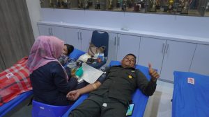 Bulan K3 Nasional, PLN UP3 Pematangsiantar dan PMI Kumpulkan Puluhan Kantong Darah