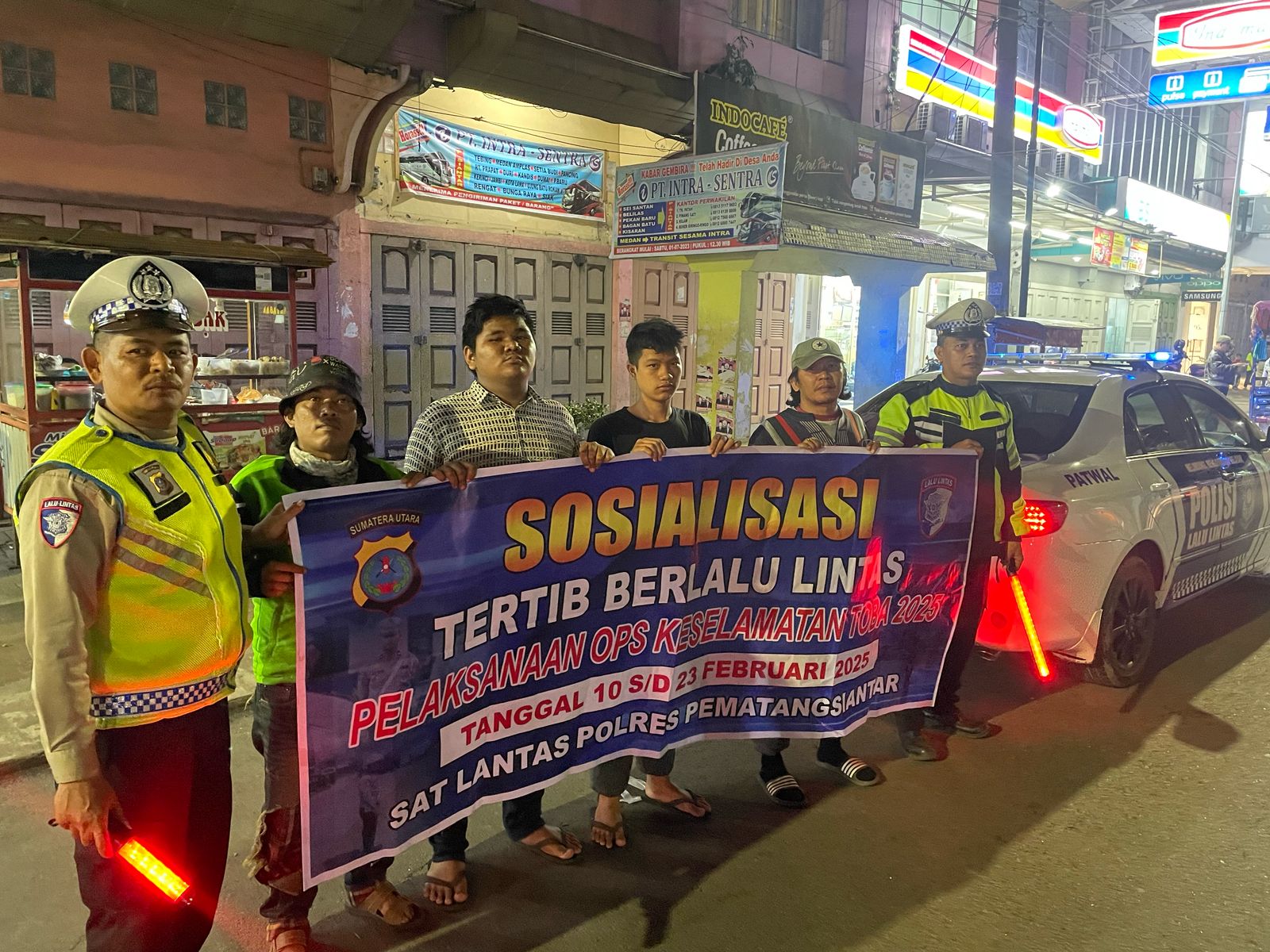 Satlantas Polres Pematangsiantar Gencarkan Sosialisasikan Ops Keselamatan Toba 2025 Satlantas Polres Pematangsiantar Gencarkan Sosialisasikan Ops Keselamatan Toba 2025