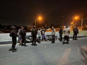 Brimob Polda Sumut Gelar Patroli Skala Besar, Jaga Keamanan Wilayah Hukum Polrestabes Medan
