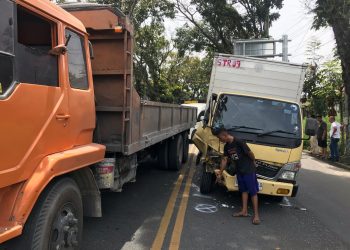 Tabrakan Beruntun di Jalan Medan Siantar, 5 Orang Luka-Luka