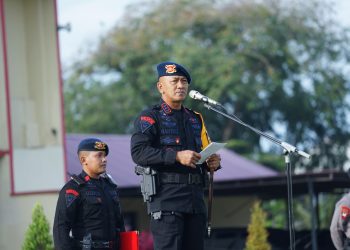Dansat Brimob Polda Sumut Tekankan Pentingnya Meningkatkan Keterampilan kepada Bintara dan Tamtama Remaja