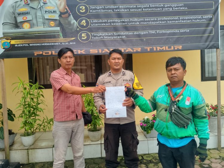 Perselisihan Antar Warga Berakhir Damai di Tangan Bahbinkamtibmas Polsek Siantar Timur