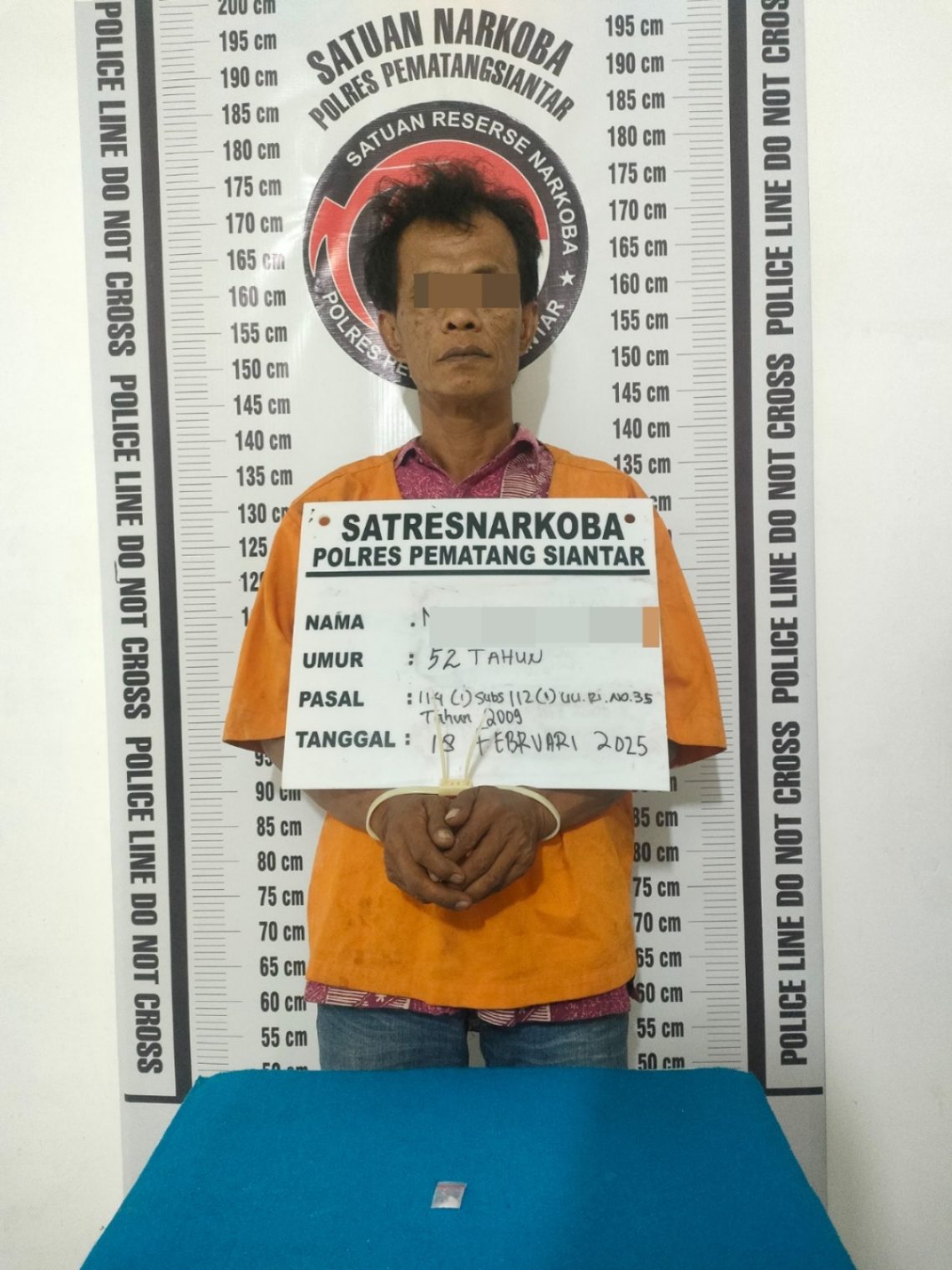 Polres Pematangsiantar Tangkap Pengedar Sabu Di Jalan Siak
