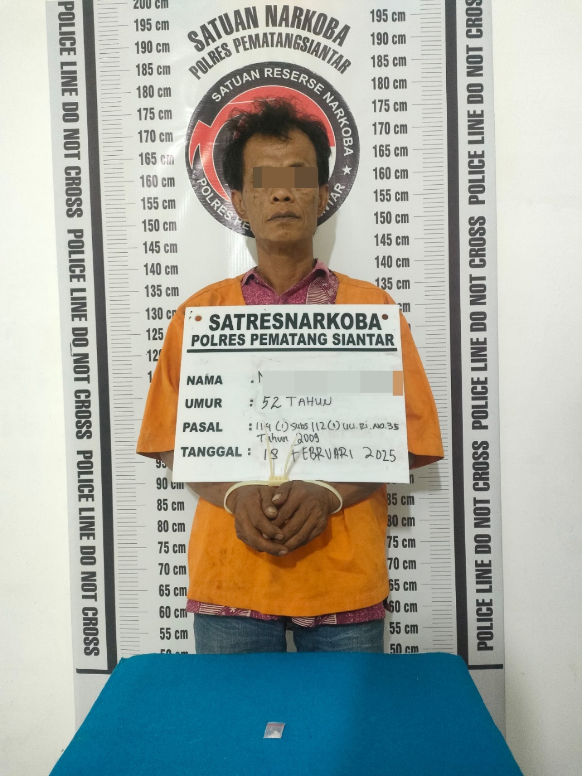 Polres Pematangsiantar Tangkap Pengedar Sabu Di Jalan Siak