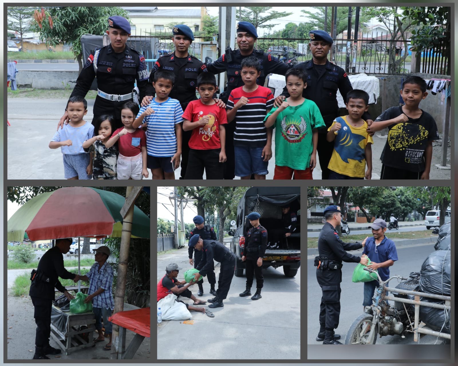 Minggu Kasih, Brimob Polda Sumut Tebar Kepedulian untuk Panti Asuhan dan Warga Kurang Mampu Minggu Kasih, Brimob Polda Sumut Tebar Kepedulian untuk Panti Asuhan dan Warga Kurang Mampu