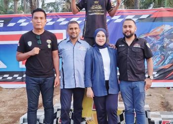 Polres Sergai dan TNI Sukses Amankan Motocross Perdana di Pegajahan