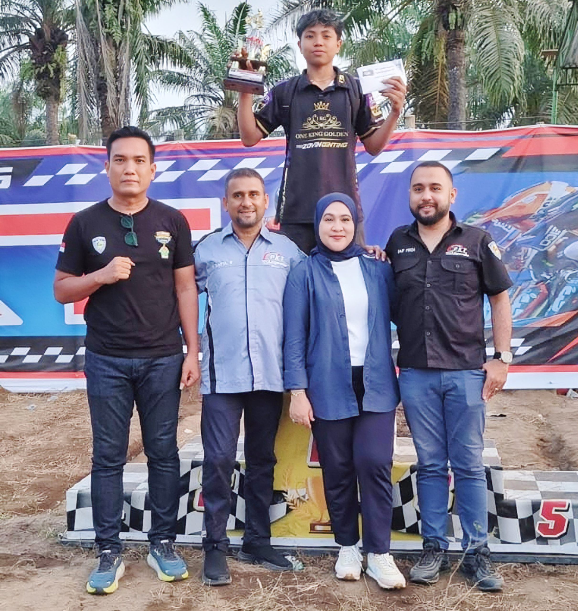 Polres Sergai dan TNI Sukses Amankan Motocross Perdana di Pegajahan