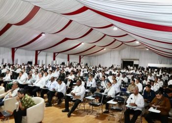 Hari Keempat Retreat Kepala Daerah, Bupati Pakpak Bharat Ikuti Pengarahan dari Menko Perekonomian Airlangga Hartarto 