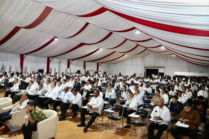 Hari Keempat Retreat Kepala Daerah, Bupati Pakpak Bharat Ikuti Pengarahan dari Menko Perekonomian Airlangga Hartarto 