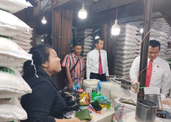 Jelang Ramadhan, Sat Reskrim Polres Pematangsiantar Cek Stok dan Harga Bahan Pokok Pasar