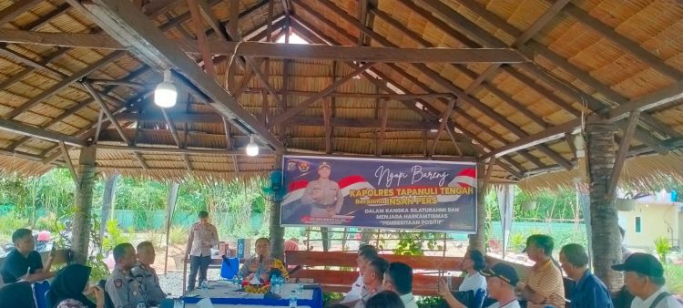 Sebulan Dilantik, Kapolres Tapteng Gelar Coffee Morning Dengan Insan Pers Dan LSM