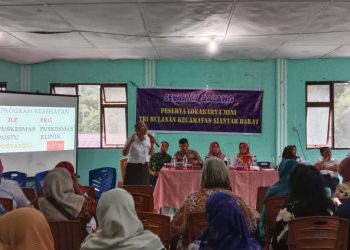 Polsek Siantar Barat Hadiri Lokakarya Mini Tri Bulanan Kecamatan Siantar Barat