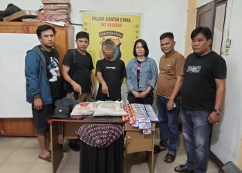 Terekam CCTV, Pelaku Pencurian Barang Dari Toko Berhasil Ditangkap Polsek Siantar Utara