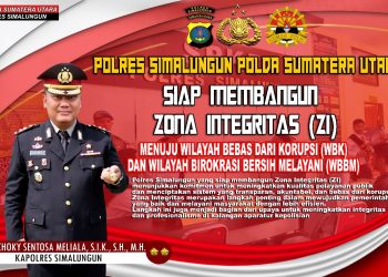 Polres Simalungun Bangun Zona Integritas, Menuju Wilayah Bebas Korupsi dan Birokrasi Bersih Melayani
