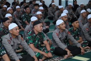 TNI-Polri Gelar Punggahan Bersama, Sambut Ramadhan dengan Kebersamaan