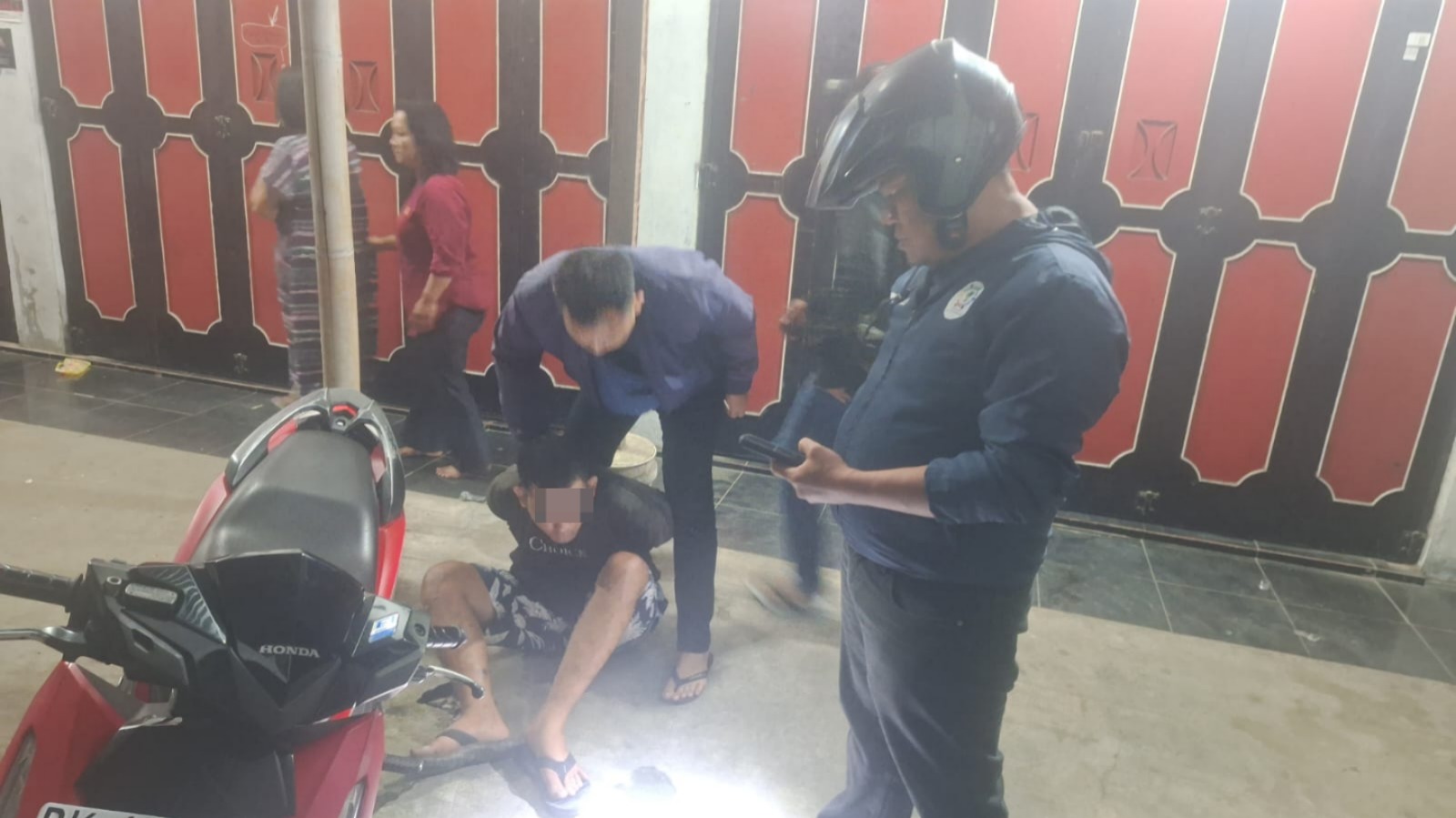 Sat Reskrim Polres Pematangsiantar Berhasil Tangkap Kobe Pelaku Curanmor