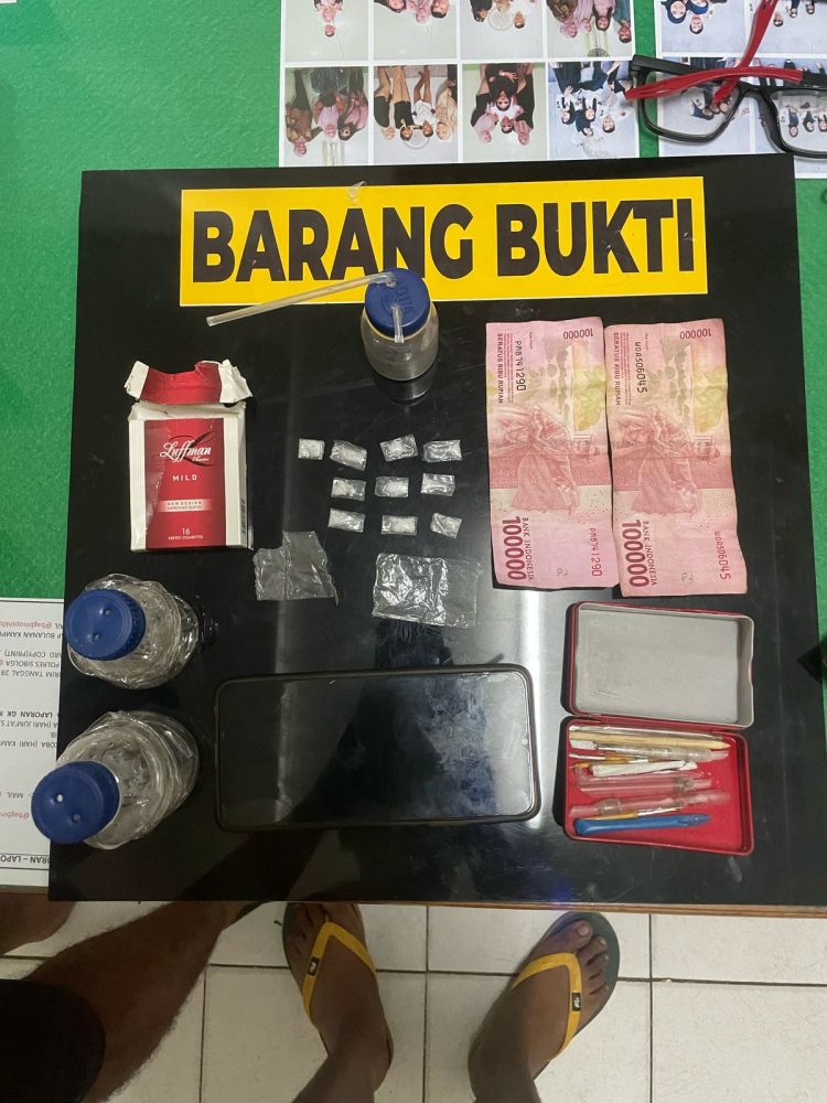 Tim Opsnal Resnarkoba Polres Sibolga Ciduk Tersangka Pemilik 1,4 Gram Narkoba