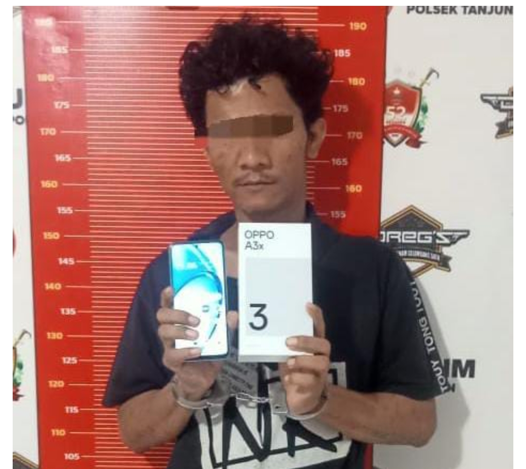 Polsek Tanjung Beringin Resor Serdang Bedagai Berhasil Ringkus Pelaku Pencurian HP