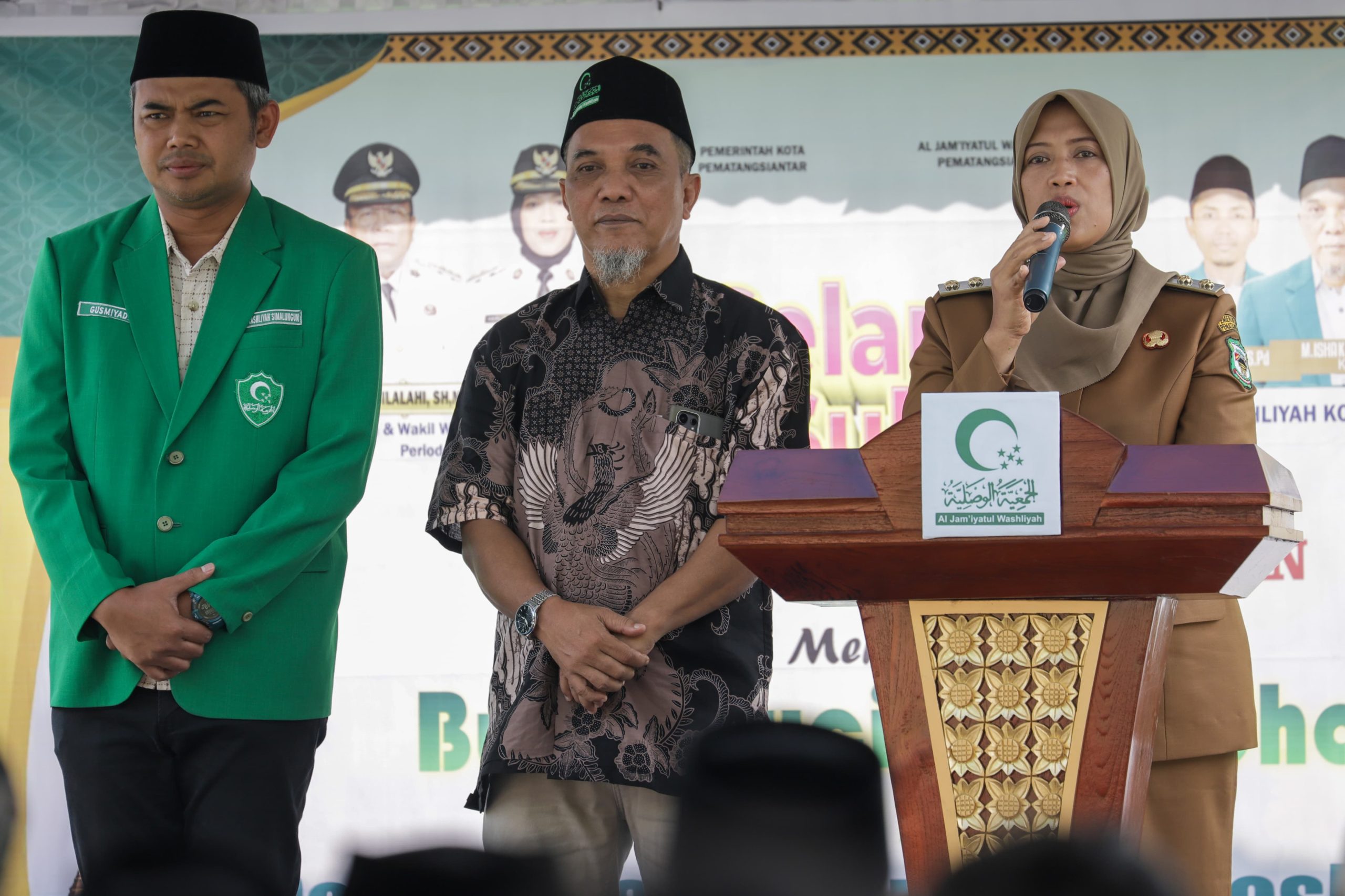 Wakil Wali Kota Pematangsiantar Herlina Hadiri Tasyakuran dan Punggahan Menyambut Bulan Ramadhan 1446 Hijriyah 2025