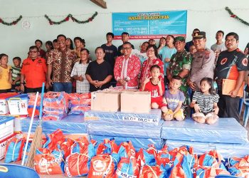 Pemko Pematangsiantar melalui BPBD Serahkan Bantuan ke PA Filadelfia