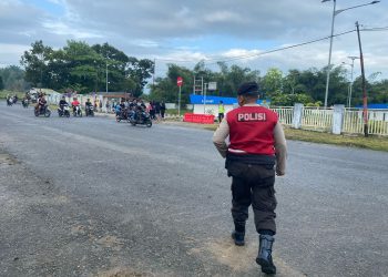 Ramadhan 1446 H, Sat Samapta Polres Pematangsiantar Bubarkan Asmara Subuh di Tanjung Pinggir