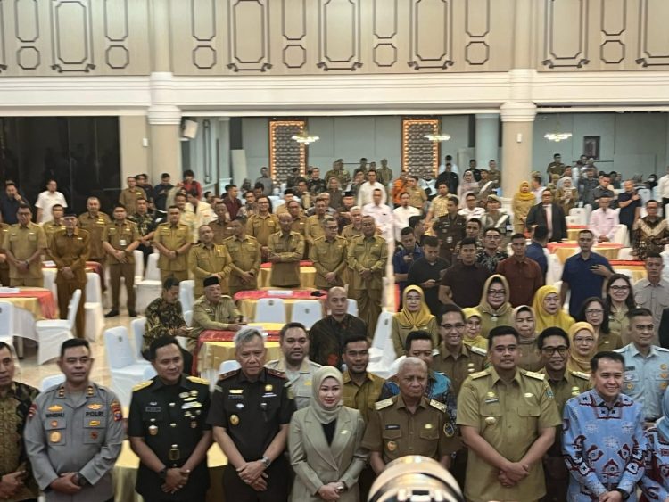Bupati Pakpak Bharat Hadiri Sertijab Gubernur Sumut
