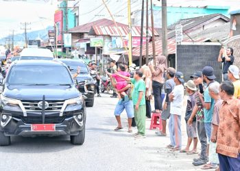 Bupati Tapteng Terpilih Masinton Pasaribu Tiba Di Tapanuli Tengah Disambut Antusias Masyarakat Tapteng