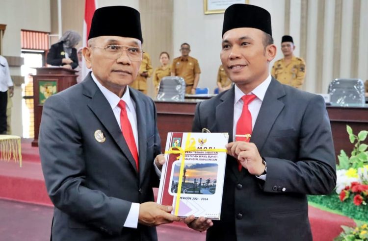 Sertijab Bupati Simalungun, DR H Anton Achmad Saragih Resmi Pimpin Simalungun 2025-2030