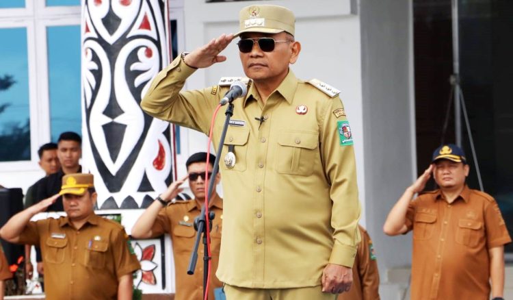 Pimpin Apel Gabungan Perdana, Bupati Simalungun H Anton Achmad Saragih Ajak ASN Bahu Membahu Membangun Simalungun