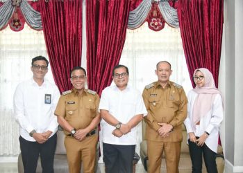 Di Hadapan Auditor BPKP Provsu, Bupati Tapteng Pesankan Tata Kelola Pemerintahan Bebas KKN Harus Diwujudkan 