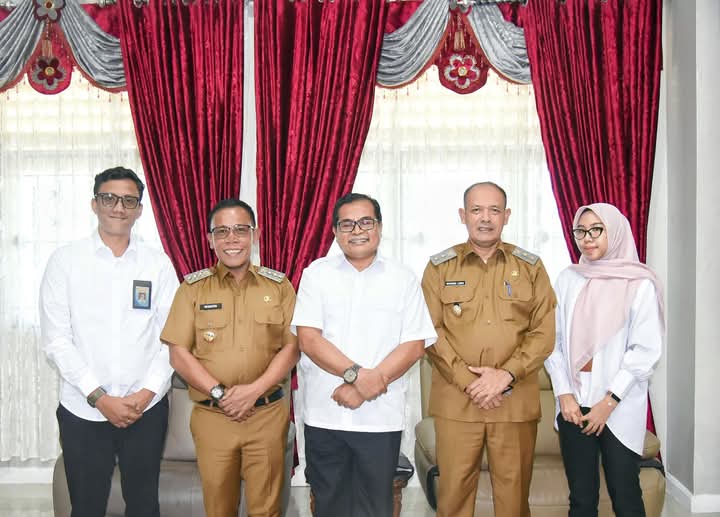 Di Hadapan Auditor BPKP Provsu, Bupati Tapteng Pesankan Tata Kelola Pemerintahan Bebas KKN Harus Diwujudkan 