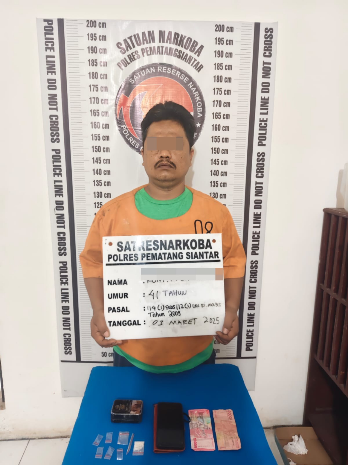 Miliki Sabu 1,31 Gram, Polres Pematangsiantar Berhasil Ringkus RFS Dari Rumah Miliki Sabu 1,31 Gram, Polres Pematangsiantar Berhasil Ringkus RFS Dari Rumah