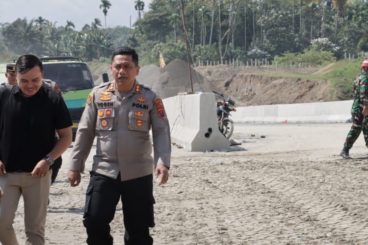 Jelang Perayaan Idul Fitri Tahun 2025, Kapolres Pematangsiantar Tinjau Kesiapan Ruas Tol Simpang Panei dan Ringroad