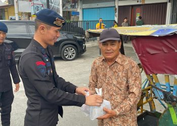 Sinergitas TNI-POLRI Di Bulan Ramadhan, Brimob Polda Sumut Berbagi Takjil Dan Gelar Buka Puasa Bersama